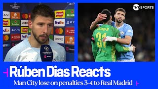 "IT WAS NOT OUR DAY" 😔 | Ruben Dias | Man City 1-1 Real Madrid (3-4 on penalties) | #UCL
