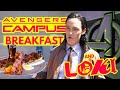 Avengers Campus Breakfast & Hidden Easter Eggs