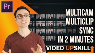 How to sync multiple clips in premiere - Fast editor pro tip