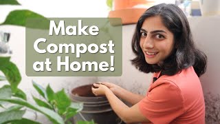 How to Make COMPOST at Home from Kitchen Waste!