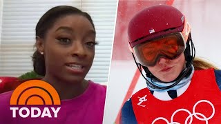 Simone Biles Weighs In On Mikaela Shiffrin’s Olympic Journey