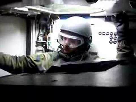 Leopard 2 Inside Tank Loaders Compartment Youtube