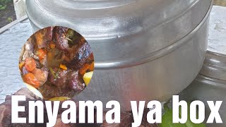 Yiga okufumba Enyama ya box(boil) - original ugandan recipe