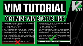 Optimize Your Vim Statusline - Editing Multiple Files