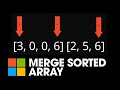 Merge Sorted Array - 88. LeetCode - C#