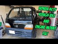 Honda ACTY motor mount replacement guide. Fix rough vibrations!