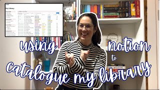 CATALOGUE MY HOME LIBRARY WITH NOTION + reading update + switch to fable