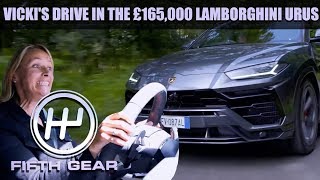 Vicki's Drive in the £165,000 Lamborghini Urus | Fifth Gear