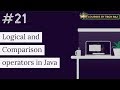 PFB #21 - Logical and Comparison Operators in Java