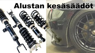 BC Racing alustasarja kesäasetuksille