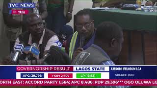 Lagos Governorship Election: Announcement of Badagry LGA Result