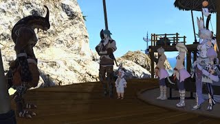 FF14 美男の伝統舞踊(クラス「後輩の配達士」レベル６！？)