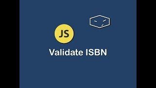 validate isbn in javascript