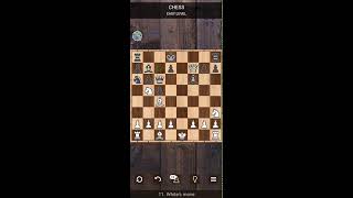 Some mind game on move With CHESS