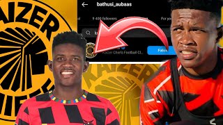 BATHUSI AUBAAS DREAM COME TRUE? (KAIZER CHIEFS)