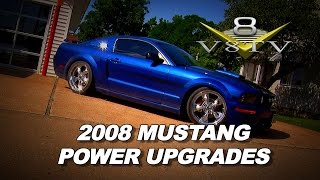 2008 Mustang GT CS Magnuson Supercharger, Headers, Cat Back and Clutch Install Video V8TV