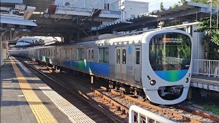 西武拝島線30000系30103F急行西武新宿行き萩山駅発車(2024/9/15)