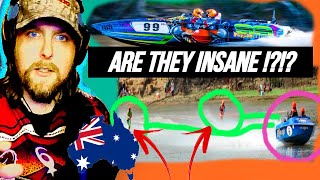American Reacts to The Southern 80 Extreme Ski Racing in Australia