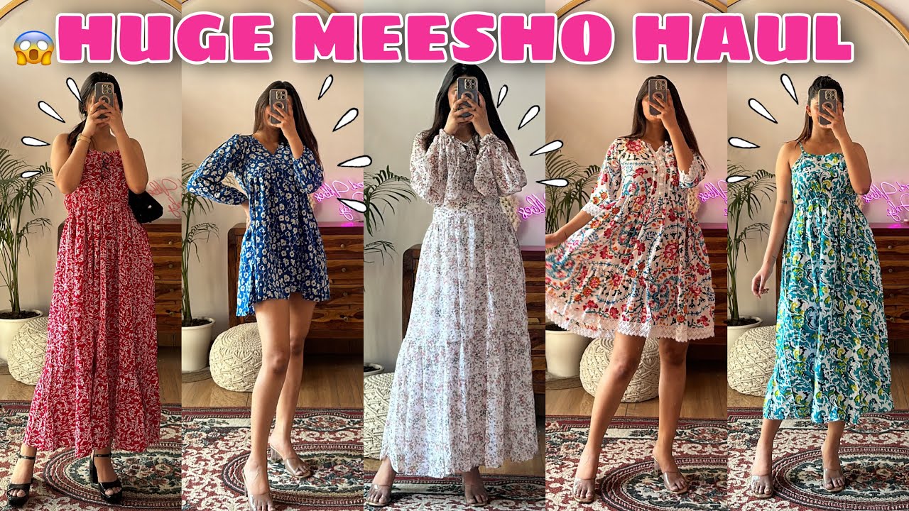 One Piece Dress Long Meesho At Chelsea Sommerlad Blog