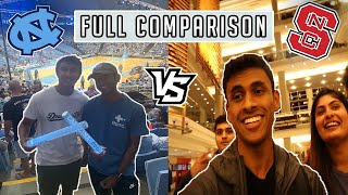 UNC CHAPEL HILL vs NC STATE UNIVERSITY -WHICH IS BETTER? (comparing campuses, dorms, transport, etc)