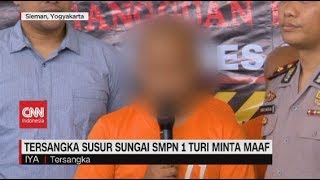 Tersangka Kasus Susur Sungai SMPN 1 Turi Minta Maaf