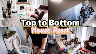 Whole House Reset 2023 Deep Clean With Me SAHM Cleaning Motivation
