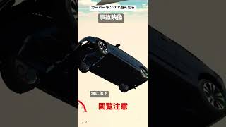 【閲覧注意】カーパーキングで遊んだら事故ったｗｗ#閃光のハサウェイ