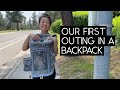 TRYING A BACKPACK CARRIER FOR CATS | SVEN AND ROBBIE