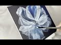 elegant flower painting acrylic painting step by step 249