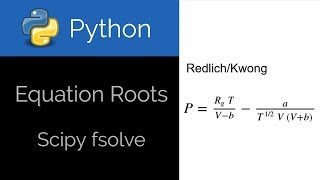 Python 🐍 Equation Roots with fsolve