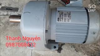 MOTOR GIẢM TỐC 0.75kw...1/30...GTR...JAPAN.