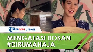 Kegiatan di Rumah, Raisa Unjuk Kebolehan Masak di Dapur, Buatkan Suami Pasta Spesial