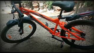 HERCULES FX 100  NEON ORANGE TOP SPEED #shorts #mountaincycle My cycle ♥️🥰#malayalam