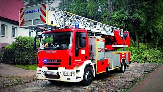 [TRĄBY][ALARMOWO]🚨10 alarmowych przejazdów OSP oraz PSP i nie tylko!!! 🚒 #alarmowo #strażpożarna🧑‍🚒🎥