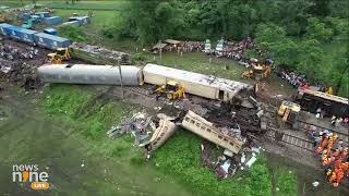 Kanchenjunga Express Train Accident: Drone Visuals Show Ongoing Restoration in Darjeeling | News9