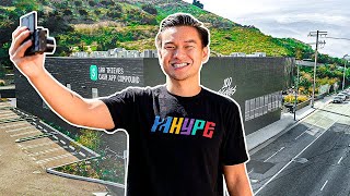 Visiting the 100 Thieves Cash App Compound with 2Hype!