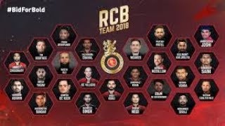 RCB Anthem Song Play Bold  | ROYAL CHALLENGERS BANGALORE