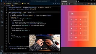 ASMR Programming - Calculator App using JavaScript - No Talking