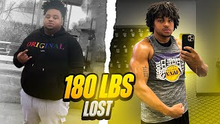 HE LOST 180LBS WHILE EATING HIS FAVORITE FOODS