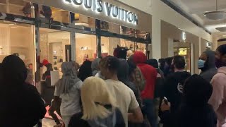 Looters raid Louis Vuitton, Gucci & Moncler amid George Floyd Protests