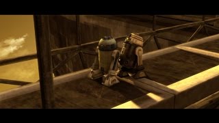 R2-D2 vs R3-S6 (needlessly extended + Duel of the Fates)