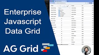 AG Grid's JavaScript Data Grid Enterprise Edition Getting Started