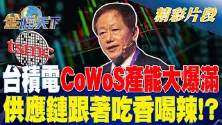 台積電CoWoS產能大爆滿 供應鏈跟著吃香喝辣！？ | 金臨天下 20230608  @tvbsmoney ​