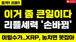 리플 완전 미쳤습니다 이거 좀 큰일이다 리플세력 '손바뀜' 대박입니다 이럴수가..XRP, 놓치면 못잡아 리플 하늘까지 올라요 #리플 #리플코인 #리플전망