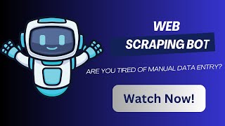 Web Scraping Bot Demo! Automate Tasks Save Time and Money!