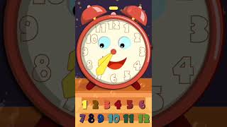 Learn The Clock | Telling the Time | Pebbles Learning Videos