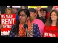 Councilmember Sawant & rent control advocates demand 