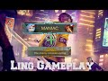 Ling Gameplay|MLBB|JCC GAMING ML