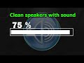 clean speakers with sound