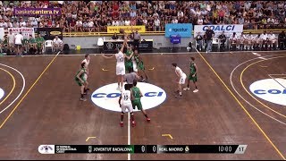 U16M - JOVENTUT vs REAL MADRID.- FINAL Torneo Cadete Internac. Sant Josep 2018 (BasketCantera.TV)